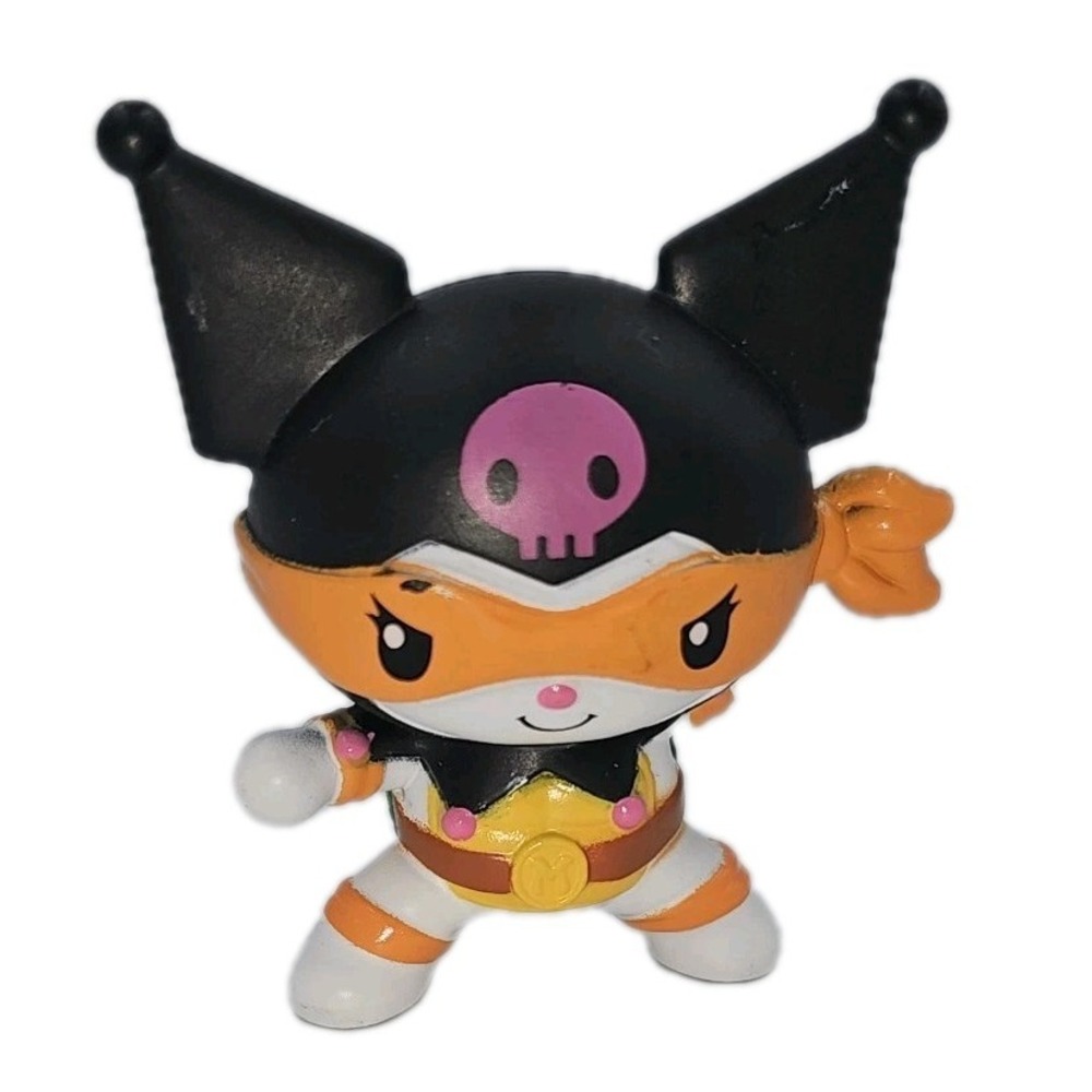 McDonalds Hello Kitty x TMNT Kuromi Michelangelo Toy Figure Collab Limited Promo